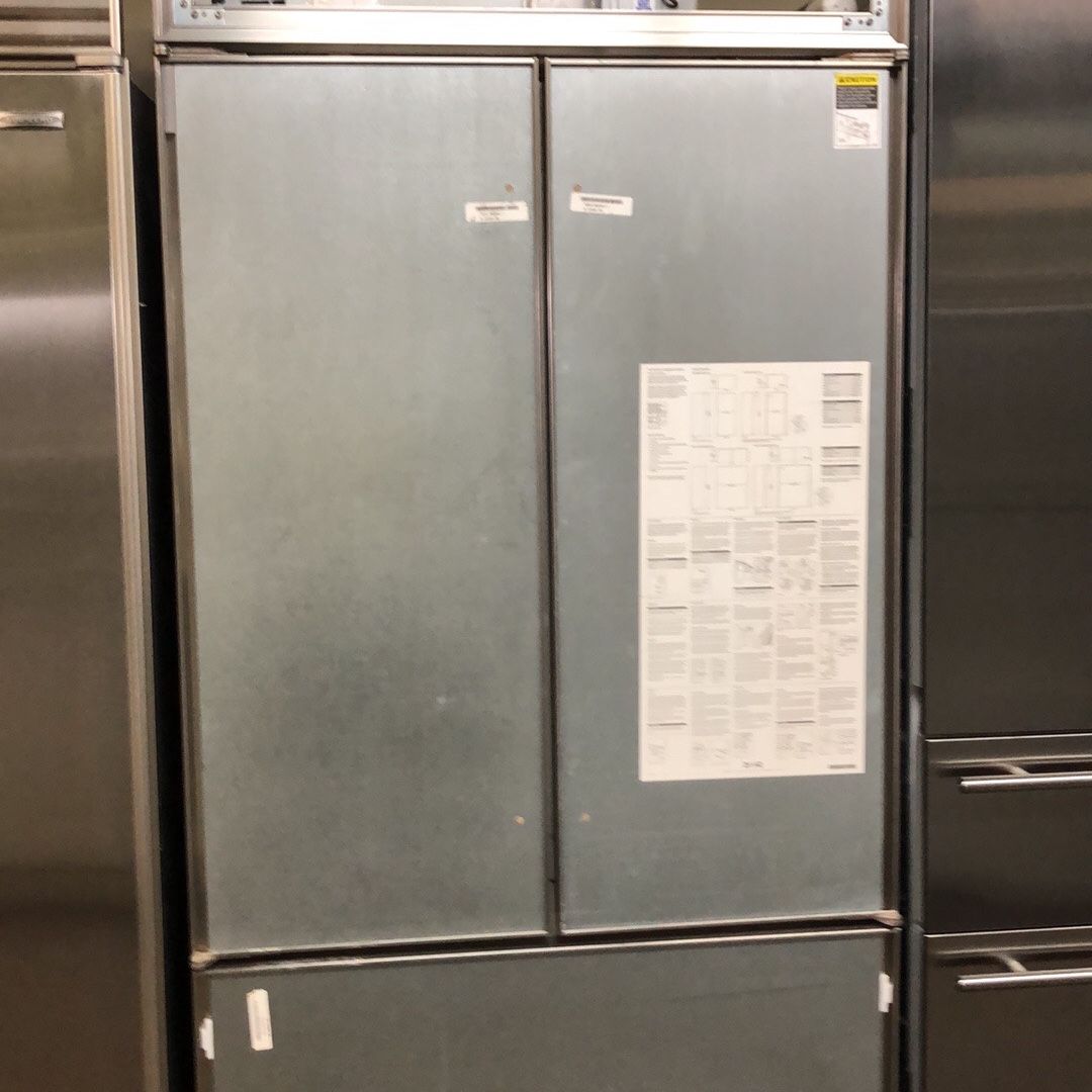 Sub Zero 42” Panel Ready Built In French Door Refrigerator 