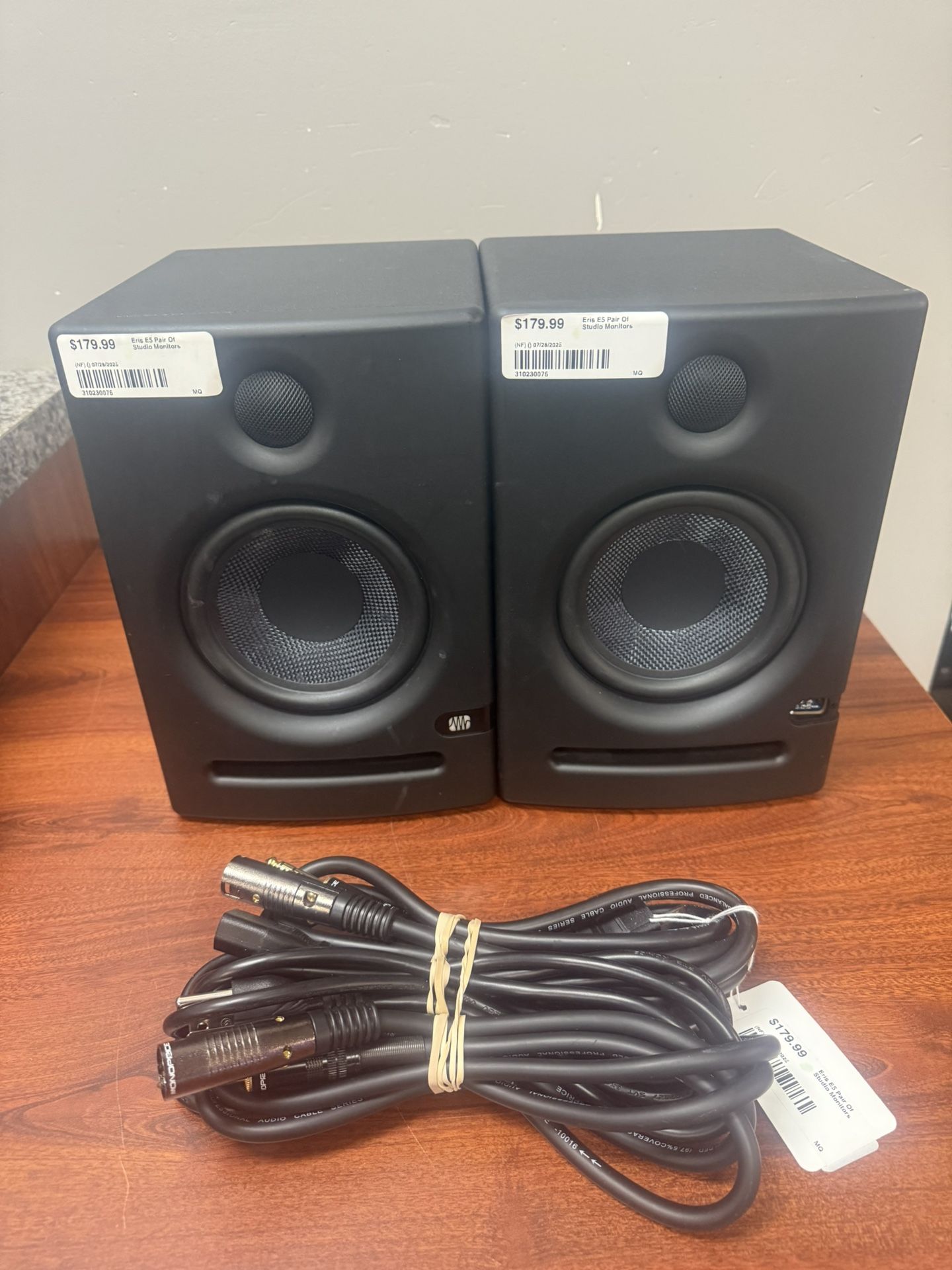 Studio Speakers Model #ERIS E5