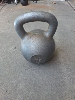 Kettlebell 80lbs 120$