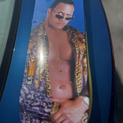 Enjoi Daewon Song Skateboard Deck 8.5” Dwayne The Rock WWE WWF  Resin 7 Retired