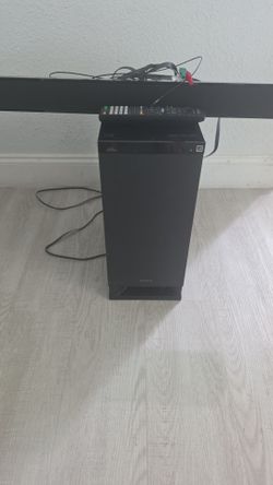 Sony Black Subwoofer with Remote