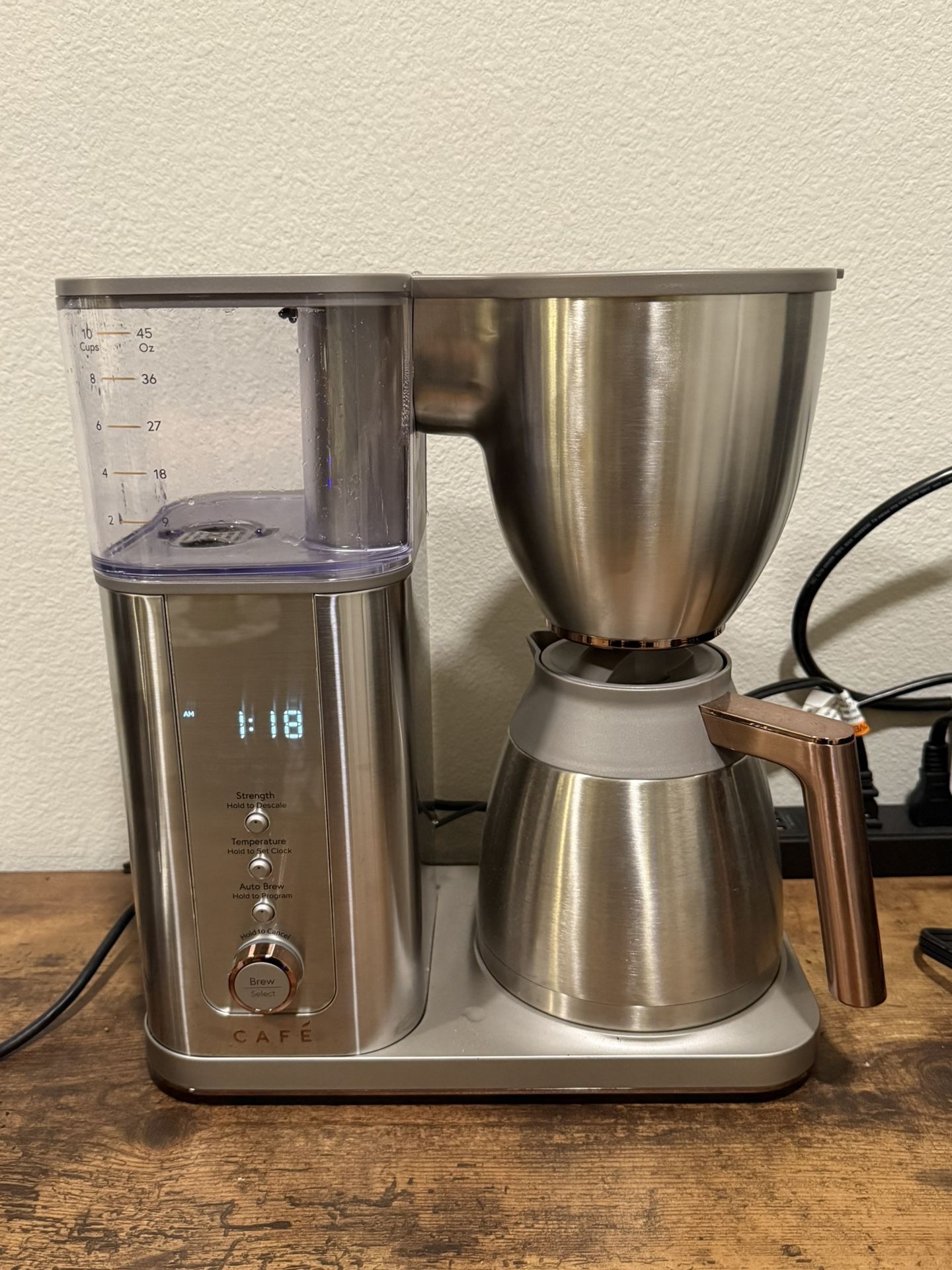 Café Stainless Steel 10 Cup Drip Coffee Maker