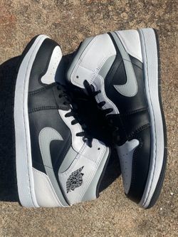 Jordan 1 Mid White Shadow