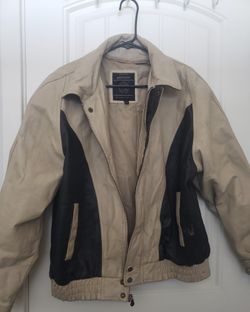 Genuine Tan Leather Jacket