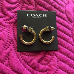Coach Earrings