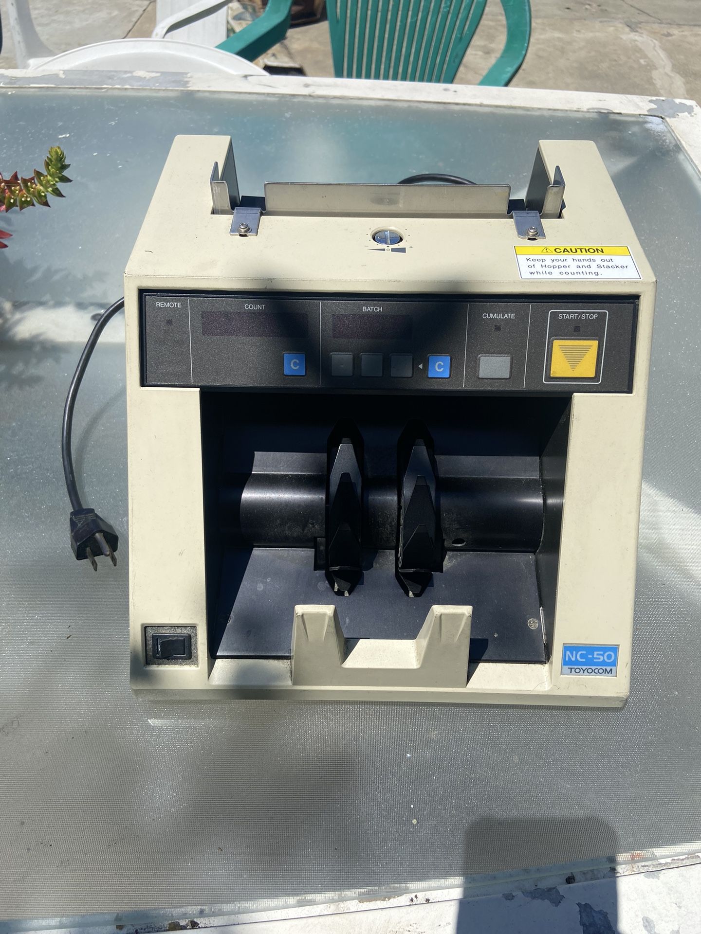 Toyocom NC-50 money counter