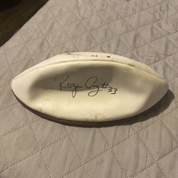 San Francisco R B Roger Craig Autograph Football
