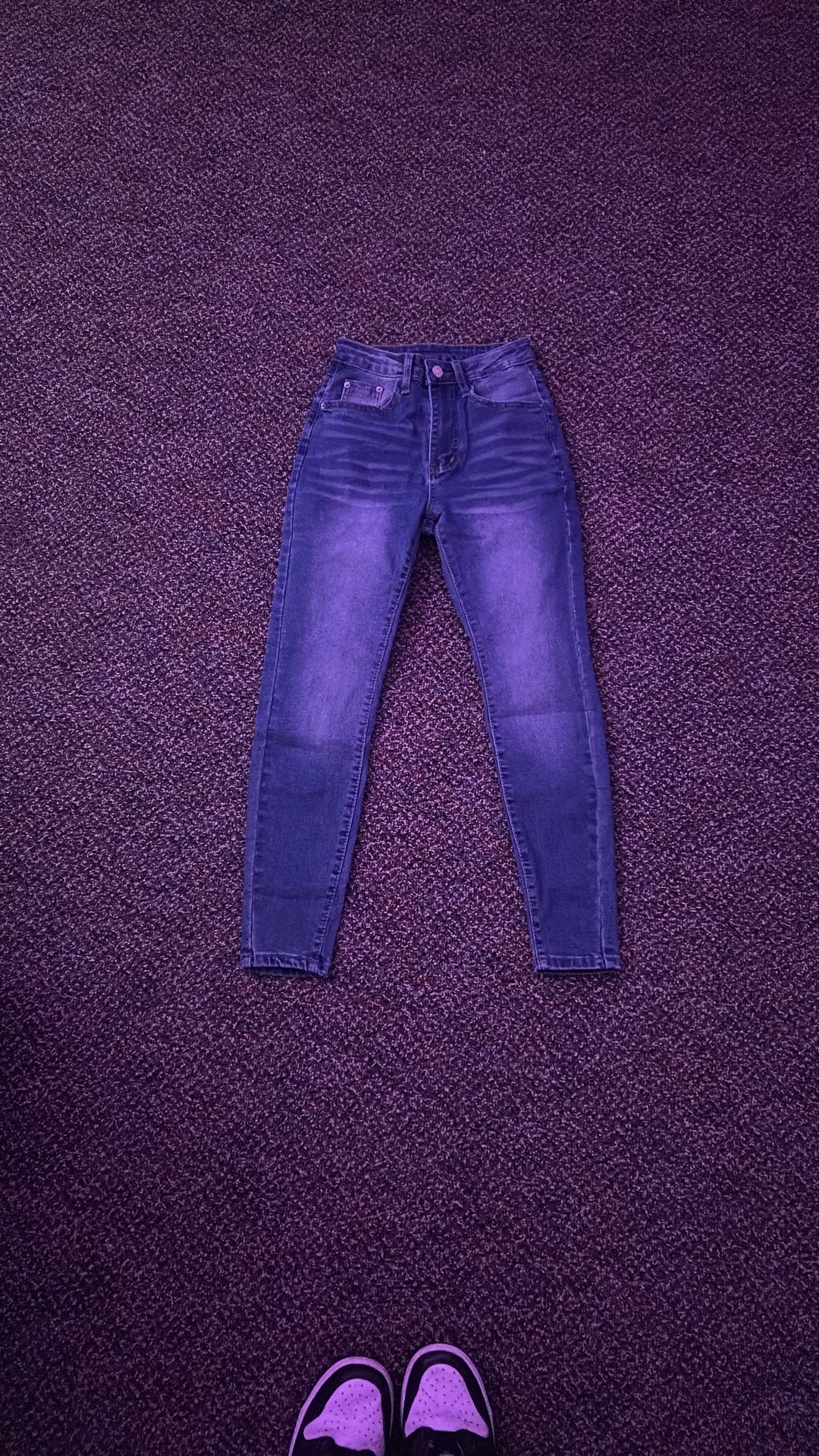 skinny, slim, dark wash, xxs