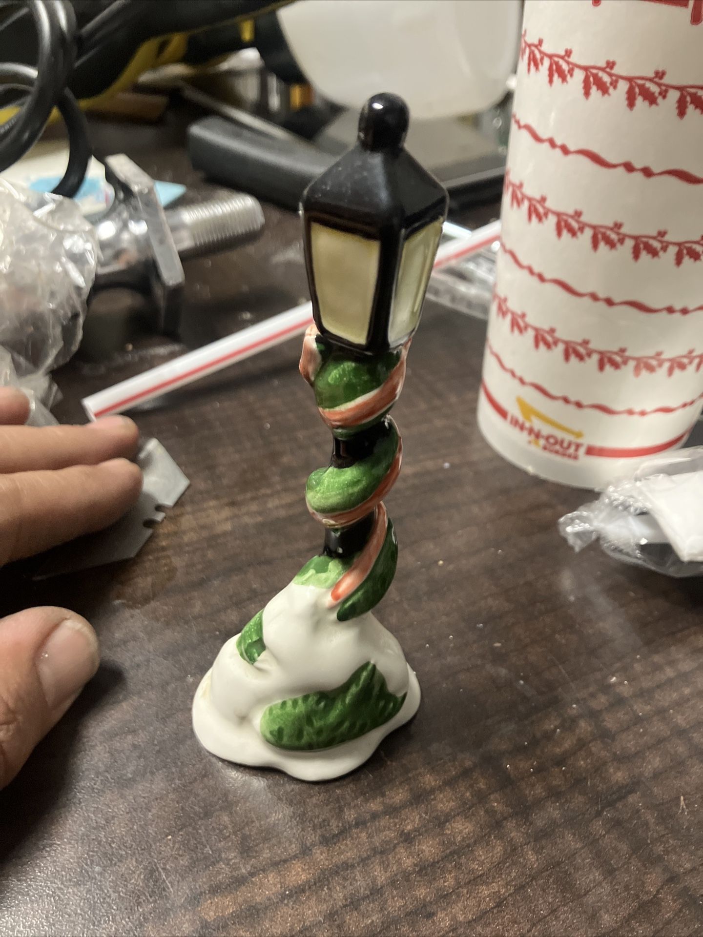 Vintage Two Porcelain Lamps