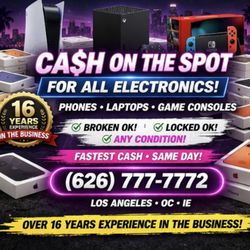 Instant Cash Payout On Electronic Devices iPhone 