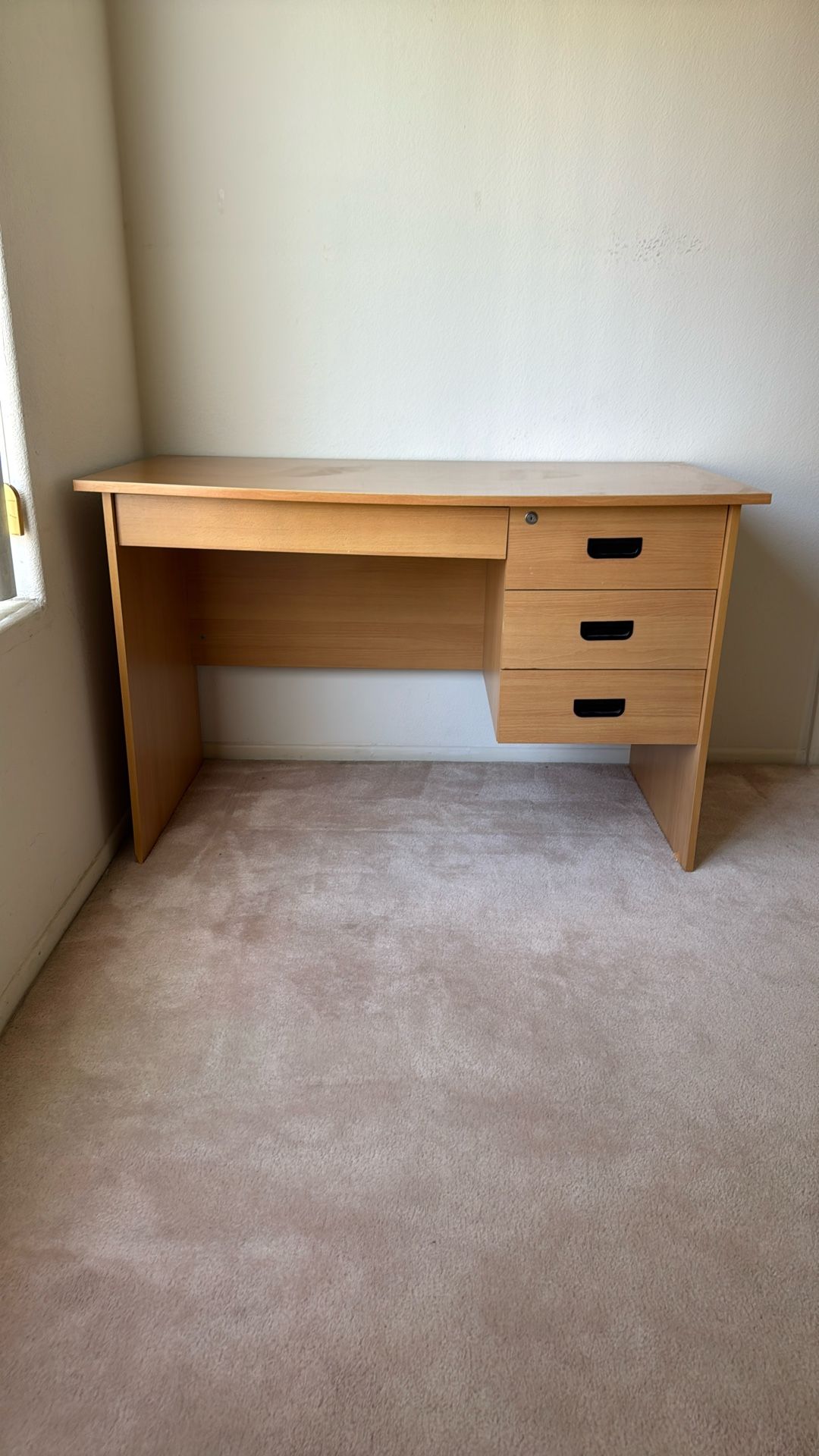 Student Desk With 4 Drawers