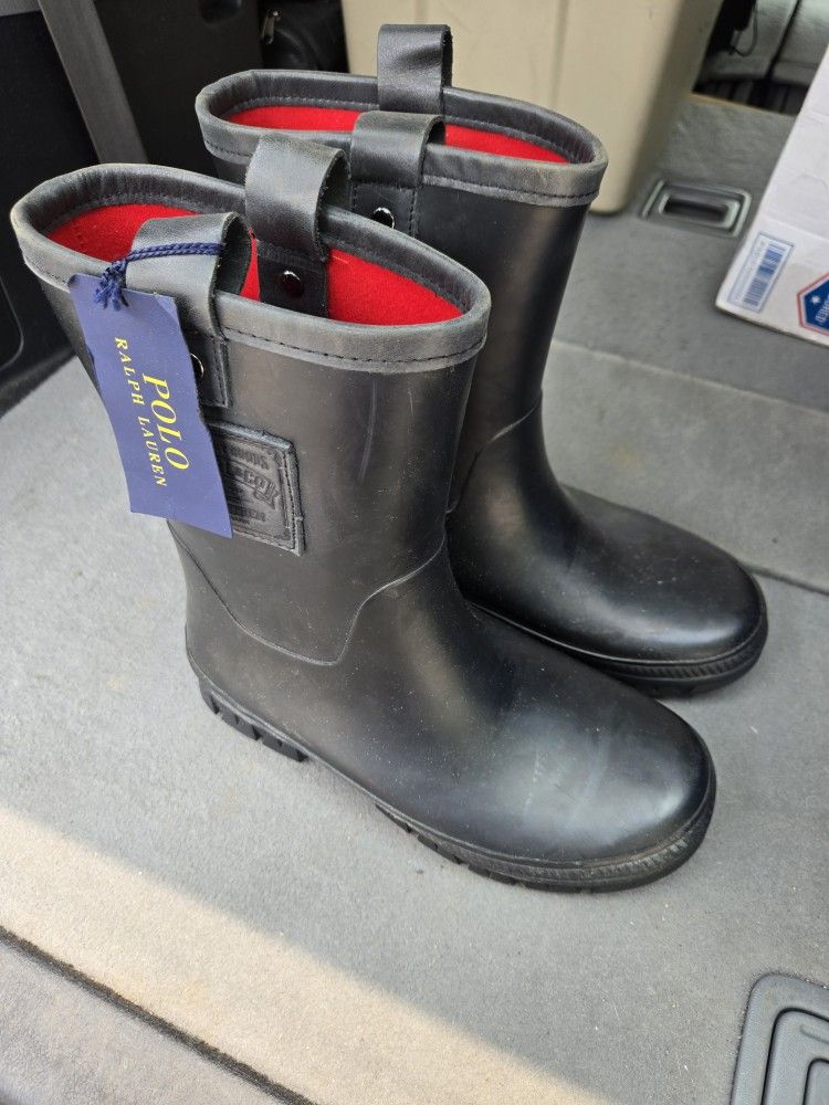 Polo Rain Boots.