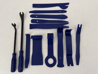 13 PCS Automotive Trim Door Panel Dash Clips Removal Took Set