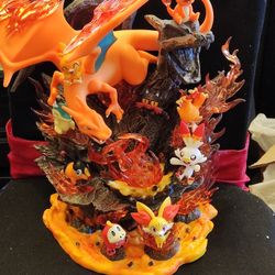 Charizard Pokemon Statue