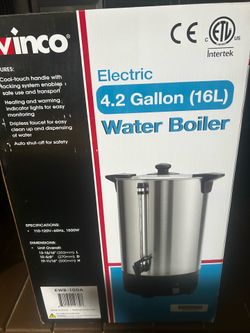 Electric water boilers