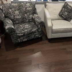 Fabric Sofa+loveseat+accent chair