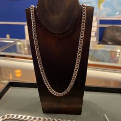 Silver Cuban Link 