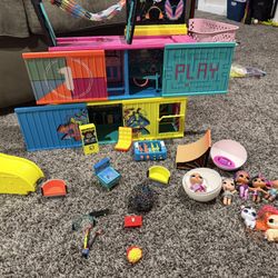 LOL Surprise OMG Remix House Playset w/ Dolls & Accessories
