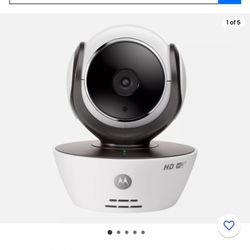 New Motorola Hubble, Baby Monitor Or Security Camera With Remote Controlled Panning As Well As Night Vision And Heat Sensor