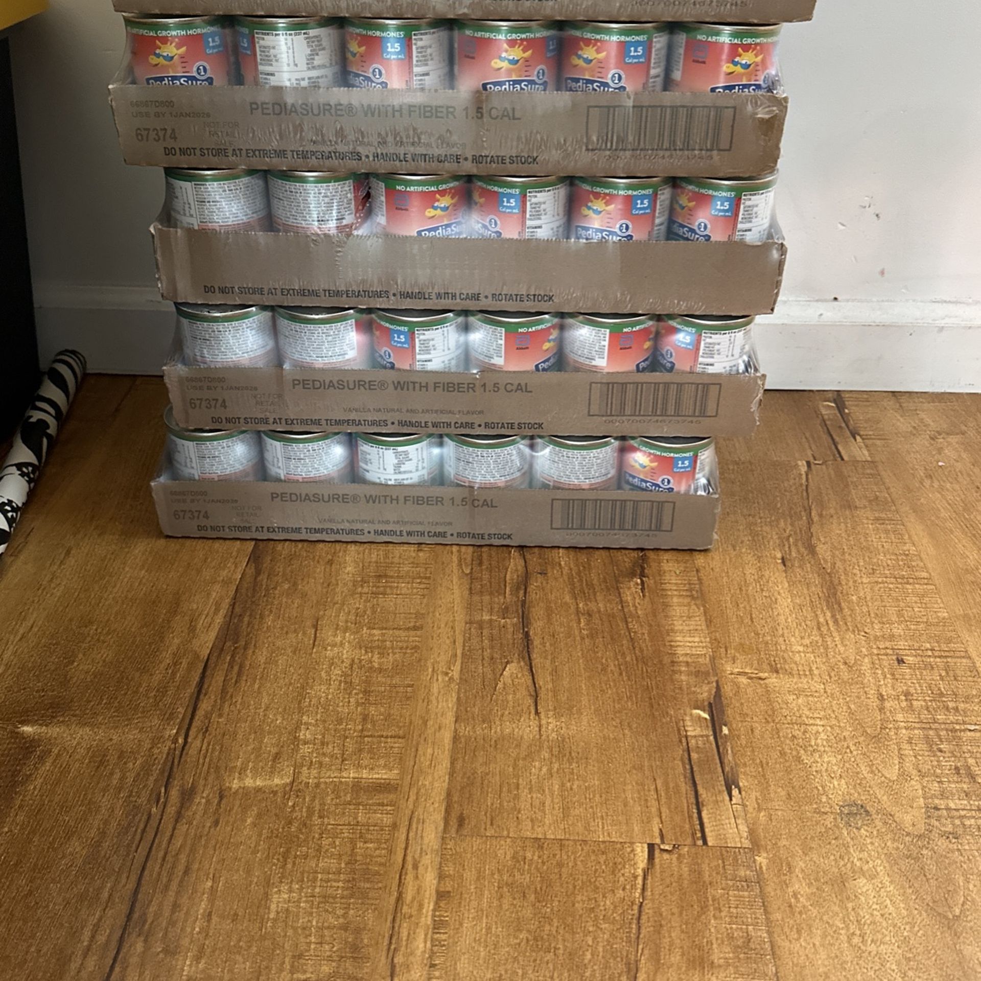 Pediasure With Fiber 1.5 Cal New Case Exp 01/26