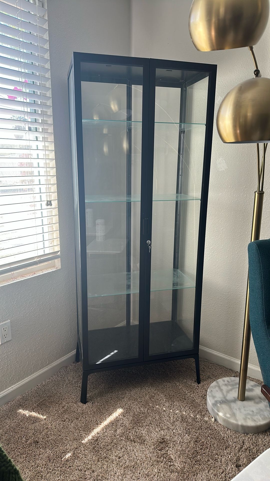 IKEA Glass Cabinet Milsbo