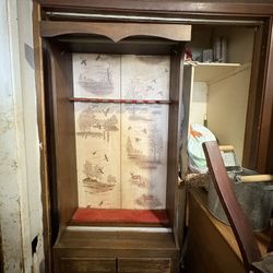 Vintage Gun Cabinet