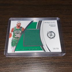 2020-21 Panini Immaculate Marcus Smart Standout Memorabilia /99