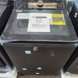 5.0 cu.ft. SMART Top Load Washer in Platinum Black with TurboWash, Easy Unload and Al Sensing