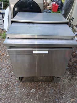 Franke Stainless Steel Commercial Grillside Freezer