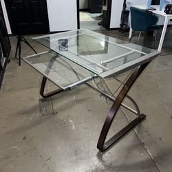 Glass Desk