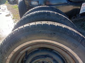 14" & 15" tires on rims