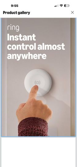 Ring Smart Remote, control Ring Smart Plug, Light Switch & Fan Control, mount almost anywhere, no wiring, no base station needed Add a switch where y