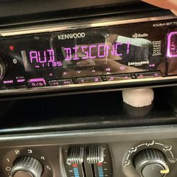 Kenwood Single Din Radio 