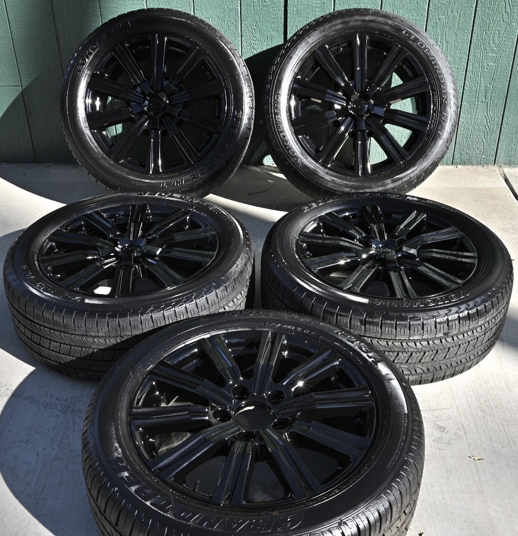 Oem Factory 21” Lexus LX 570 F Sport Luxury Sport 4x4 Gloss Black Tires Wheels Rims Rines