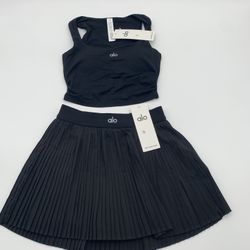 Womens Alo Skirt Set 