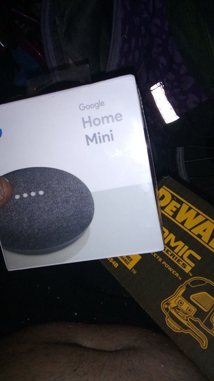 3 Google minis Bluetooth smart home devices 3rd gen