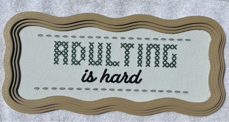 ADULTING is hard - wall decor