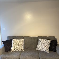 Couch W pillows For Sale 