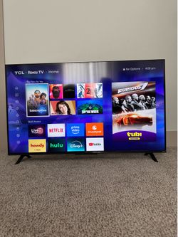 TCL 43" Class 4-Series 4K UHD HDR Smart Roku TV – 43S455