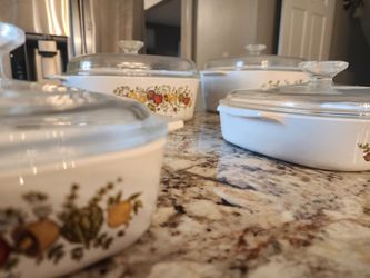 VINTAGE PYREX CORNING WARE SET