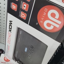 DB Drive WDX 2K Mono Amplifier 