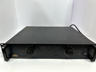 Hohmann Pro 800 Amplifier 300 watts per channel x (2) 8 ohms. Bridgeable