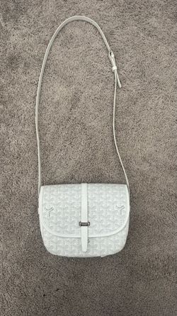 White goyard bag