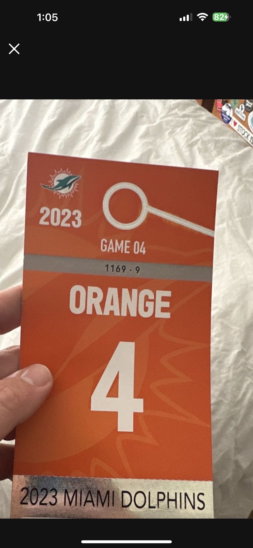 Orange Parking Pass