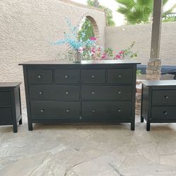 IKEA Hemnes Dresser + Nightstands 