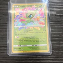 Celebi MINT Pokemon Card