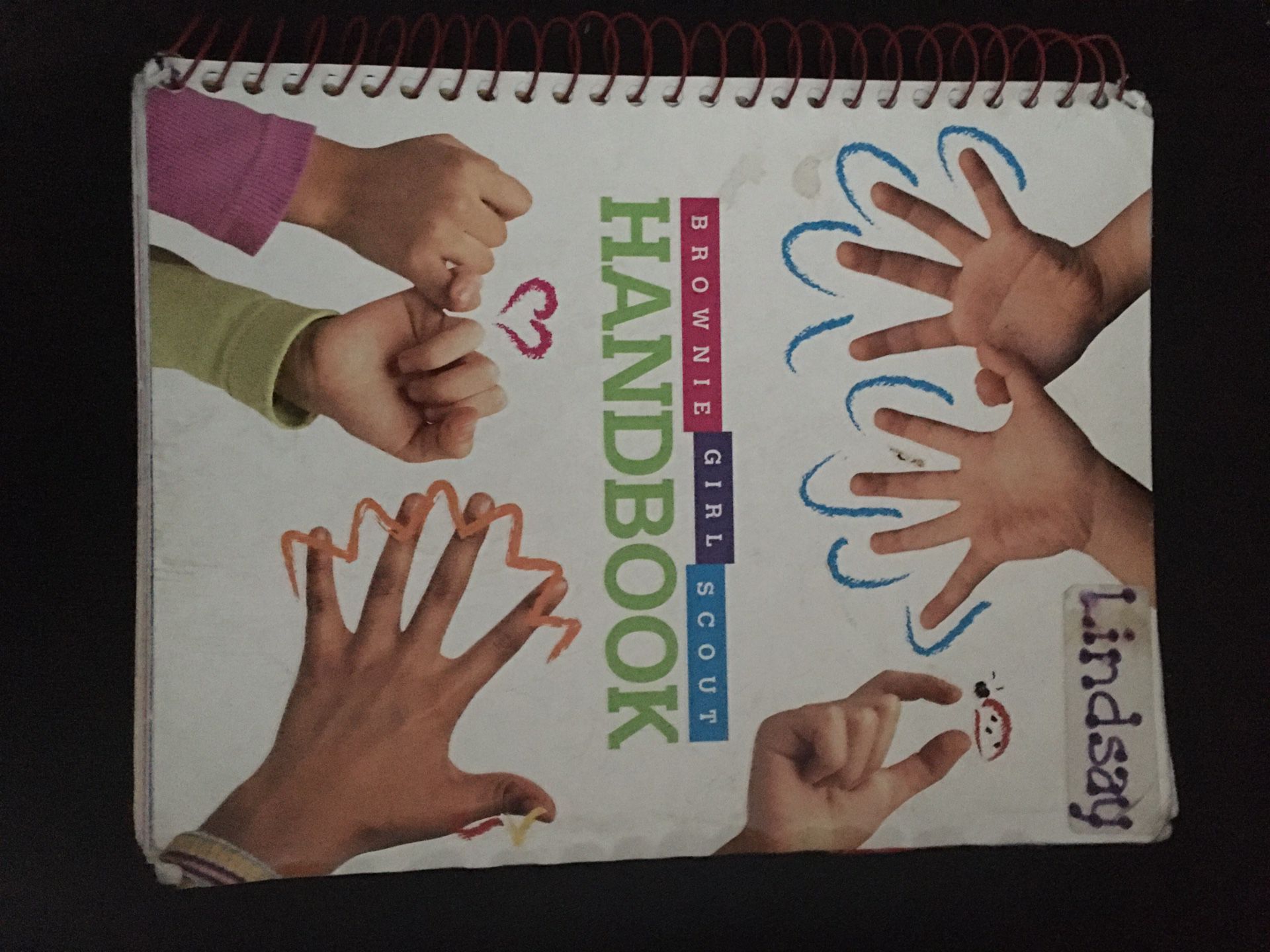 Brownie Girl Scout Handbook, 2000, 8.5”x11”