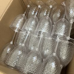 Rachel Zoe Plastic Wine Glasses - 50-60