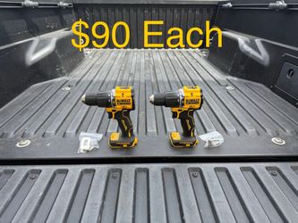 DEWALT ATOMIC 20-Volt MAX Brushless Cordless 1/2 in. Hammer Drill (Tool-Only) **2 Available, $90 Each**