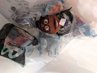 Free bag of happy meal toys! Has around 8 of them inside